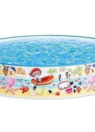 Басейн каркасний дитячий 152-25см 450л 56451 тм intex