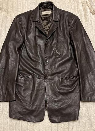 Шкіряна куртка emporio armani