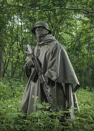 Якісний тактичний дощовик – пончо.