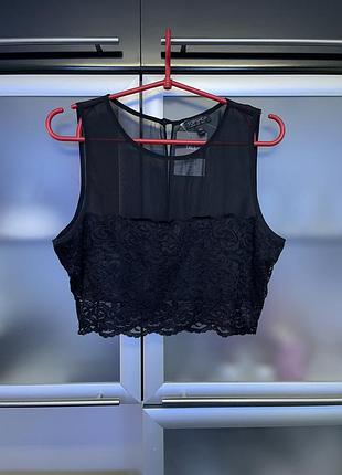Topshop нові стильні топи з мереживом