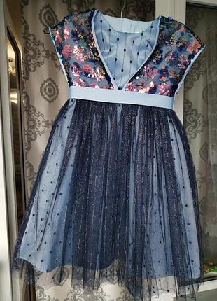 Ефектна сукня з паєтками 2