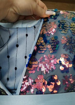 Ефектна сукня з паєтками 6