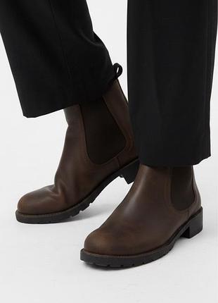 Ботинки челси под кожу / нюанс vox shoes 38