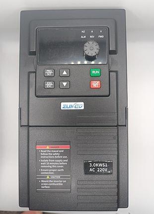 Частотний перетворювач zuked 3.0 квт 220в (модель 320pro-3.0s1)