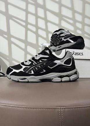 Чоловічі кросівки  asics gel-nyc black grey