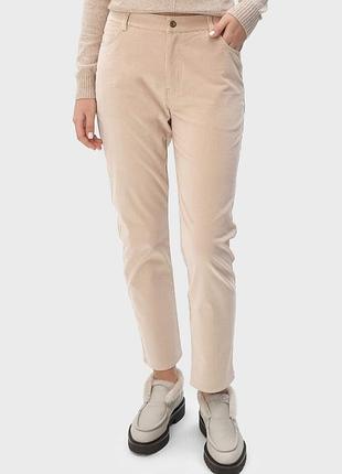 Мікровельвет штани  massimo dutti