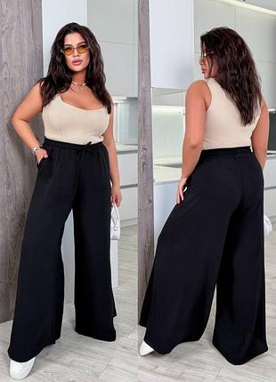 Жіночі штани палацо, літні жіночі штани