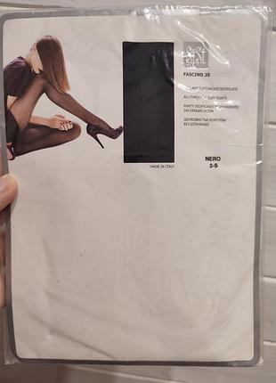 Колготки incanto fascino 20 nero размер 2-s производства италии