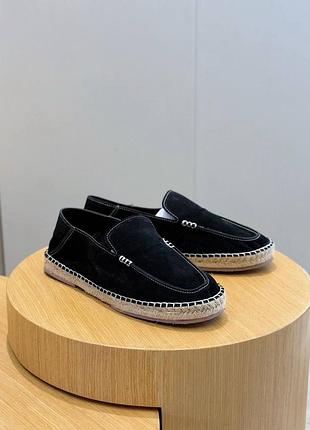 Чоловічі замшеві мокасини loro piana