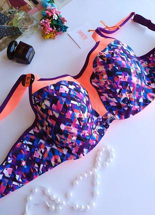 Новий спортивний бюстгалтер з кісточками panache sport, eur 85dd