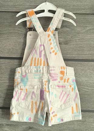 Джинсовый комбинезон - шорты 2