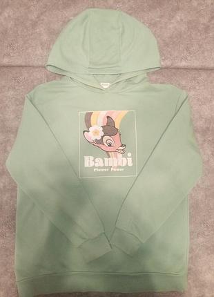 Худи lc waikiki с принтом bambi, размер s