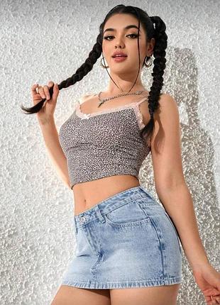Мини юбка y2k dollskill 4