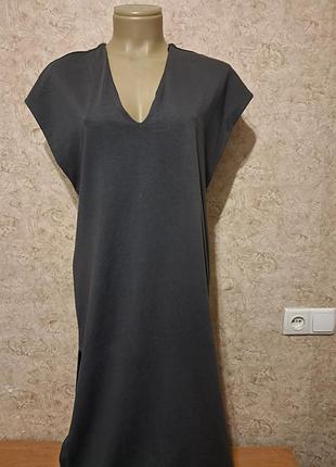 Сукня футболка  100% бавовна з розрізами по боках