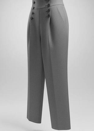 Брюки с пуговицами 5