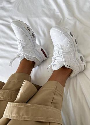 Nike air max plus tn white