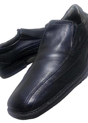 Чоловічі шкіряні ортопедичні туфлі dockers