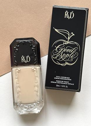Тональний крем kvd good apple full-coverage serum foundation light 012