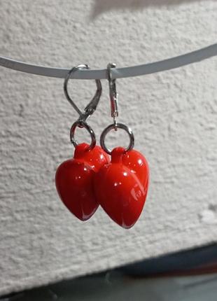 Сережки серця 2