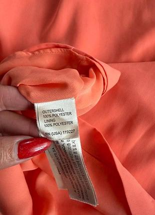 Коралова  сукня massimo dutti 9