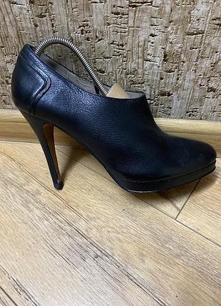 Massimo dutti кожаные туфли