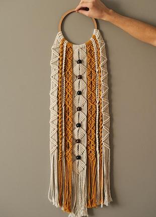 Панно з макраме, котон 100% 3