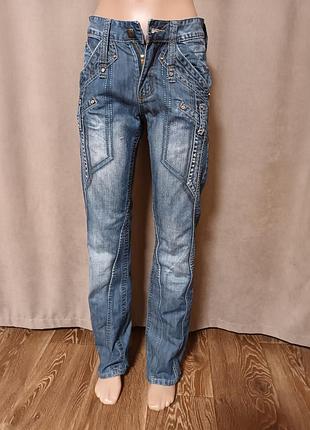 Джинсы синие размер 28