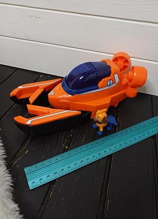 Щенячий патруль рятувальна машина-трансформер човен зуми paw patrol aqua pups zuma transforming lobster