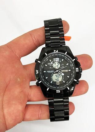 Красивые мужские часы наручные кварцевые skmei 1670bkwt мужские часы стильные для мужчины vl-35