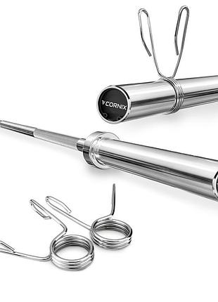 Гриф для штанги прямой олимпийский cornix 220 см 50 мм xr-0418