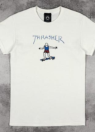 Футболка thrasher magazine gonz лого лоуарт