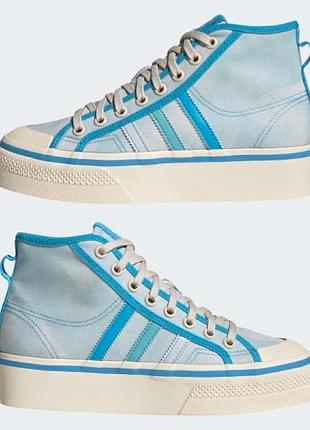 Adidas nizza platform blue