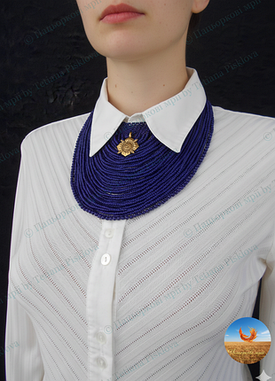 Намисто-пацьорки "зоряний сонях" м-66