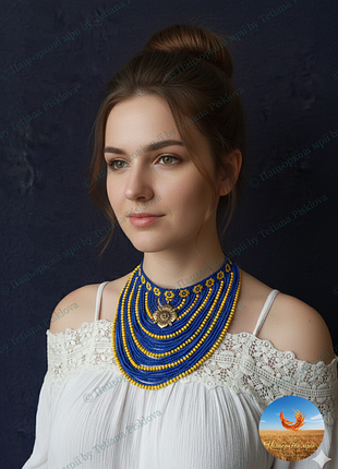 Намисто-пацьорки "рідний край" м-71