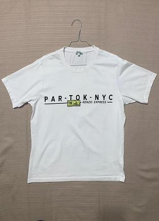 Футболка kenzo paris “kenzo express” par-tok-nyc, розмір l