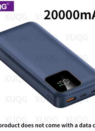 Power bank 20000 мh с led дисплеем.
потужний павербанк на 20000