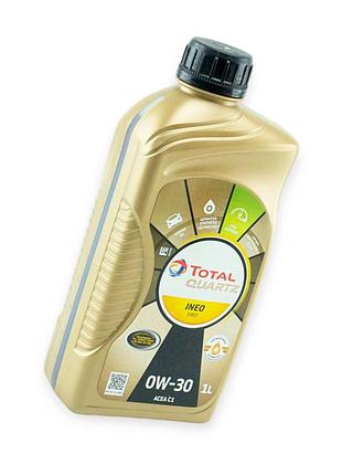 Масло моторное total 0w-30 quartz ineo first 1л