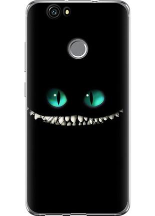 Чехол силиконовый на телефон huawei nova чеширский кот "689u-439-58250"
