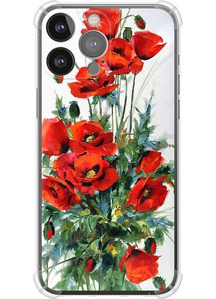 Чехол силикон с усиленными углами на телефон iphone 13 pro max маки "523sp-2371-58250"