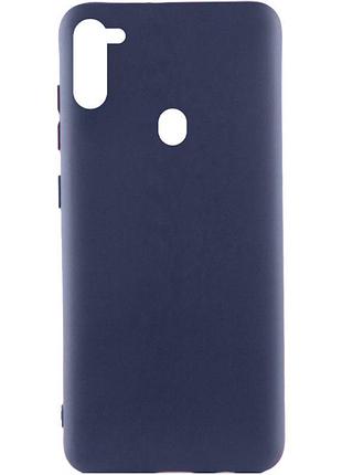 Чехол silicone cover ummi lakshmi (aa) для samsung galaxy a11 синий / midnight blue