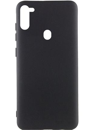 Чехол silicone cover ummi lakshmi (aa) для samsung galaxy a11 черный / black
