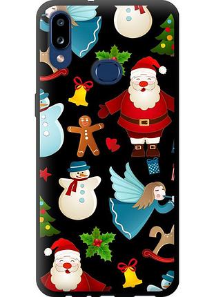 Чехол tpu на телефон samsung galaxy a10s a107f новогодний 1 "4614b-1776-58250"