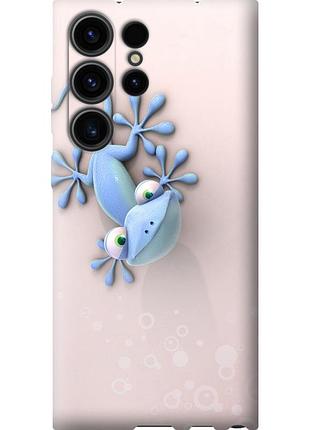 Чехол силиконовый на телефон samsung galaxy s23 ultra геккончик "1094u-2906-58250"