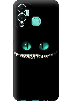 Чохол силіконовий на телефон infinix hot 12 play чеширський кіт "689u-2759-58250"