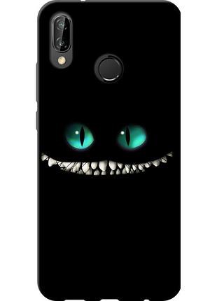 Чехол tpu на телефон huawei p20 lite чеширский кот "689b-1410-58250"