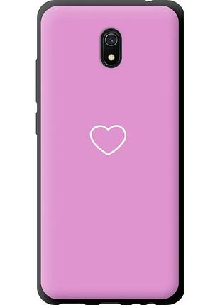 Чехол tpu на телефон xiaomi redmi 8a сердце 2 "4863b-1794-58250"