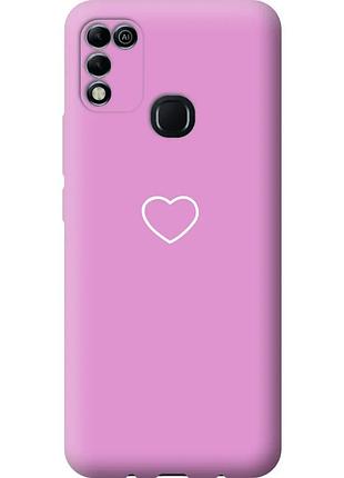 Чехол силиконовый на телефон infinix hot 11 play сердце 2 "4863u-2756-58250"