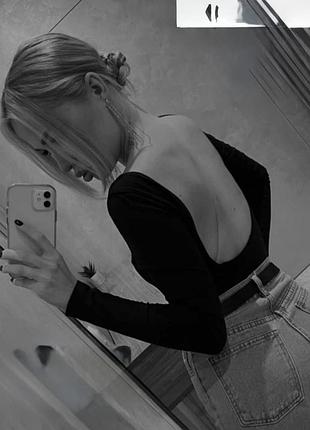 Боді з відкритою спиною боди с открытой спиной