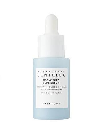 Гіалуронова сироватка з центелою азіатської skin1004 - madagascar centella hyalu-cica blue serum, 30 мл