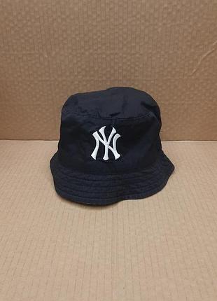 Двусторонняя панама new era ny yankees - white/black (оригинал)